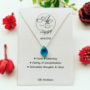 Apatite Silk Necklace